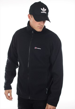 VINTAGE BERGHAUS FULL ZIP FLEECE TOP