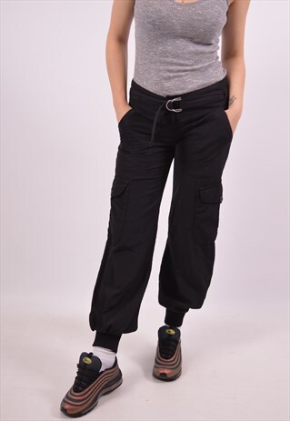 VINTAGE CALVIN KLEIN JOGGER TROUSERS BLACK