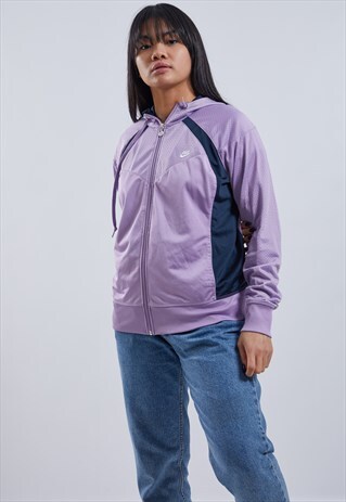 VINTAGE NIKE HOODED TRACK JACKET