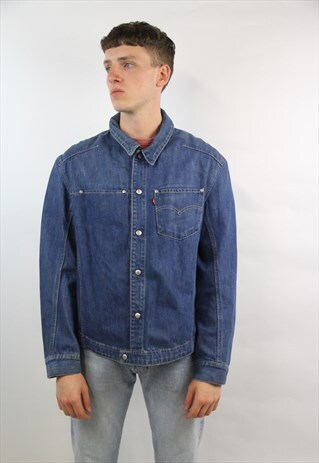 VINTAGE LEVI'S 90'S HEAVY DENIM SHIRT