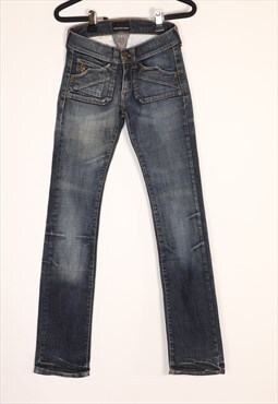 Vintage Calvin Klein 90S stonewashed low-rise jeans XS