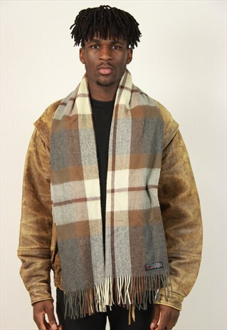 VINTAGE TARTAN SCARF