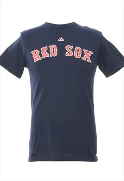 Vintage Majestic Red Sox Printed T-shirt - L