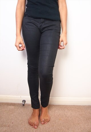 BLACK GREY SKINNY TOURERS