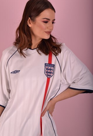 WHITE UMBRO ENGLAND T-SHIRT GBT4205