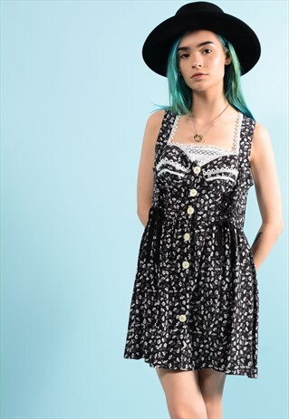 FLORAL MIDI DRESS