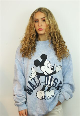 VINTAGE 90'S WALT DISNEY MICKEY MOUSE SWEATSHIRT, ONE SIZE