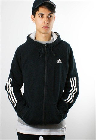 VINTAGE ADIDAS1990S ZIP-UP HOODIE/ SWEATSHIRT