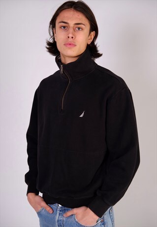 VINTAGE NAUTICA QUARTER ZIP JUMPER