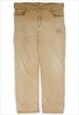 VINTAGE CARHARTT WORKWEAR BEIGE TROUSERS MENS