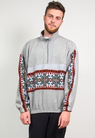 VINTAGE 1/4 ZIP FLEECE