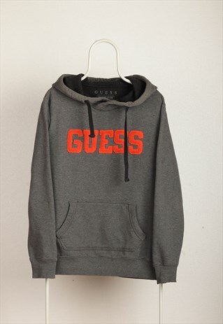 guess hoodie grey