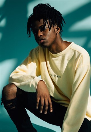 OUTSIDEIN SWEATER (UNISEX) YELLOW