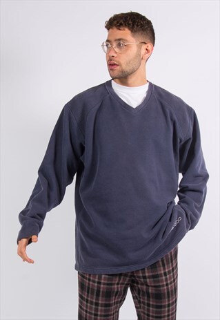 Y2K NIKE V-NECK SWEATSHIRT