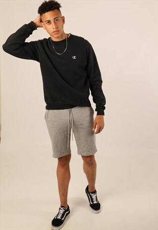 VINTAGE CHAMPION EMBROIDERED LOGO SWEATSHIRT
