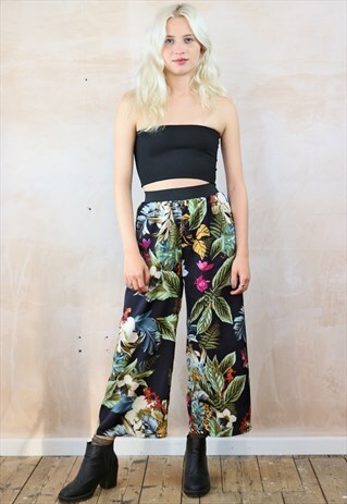 JUNGLE KITTY CROP PANTS
