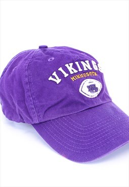 Vintage Puma NFL Minnesota Vikings Cap Purple With Logos 