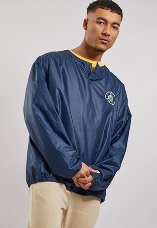 VINTAGE SEATTLE MARINS SPORTS PULLOVER TOP