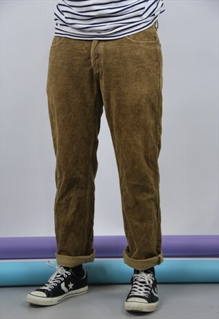 VINTAGE TOMMY HILFIGER TAN CORD JEANS