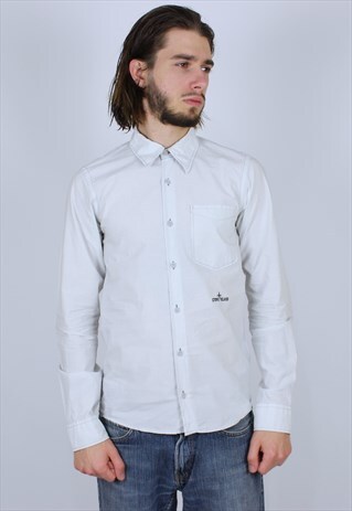 STONE ISLAND VINTAGE SHIRT SMALL LOGO MEN RARE