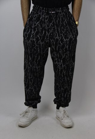 VINTAGE PATTERNED JOGGER BOTTOMS