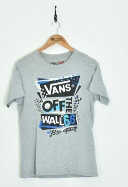 Vintage Vans T-Shirt Grey XXSmall