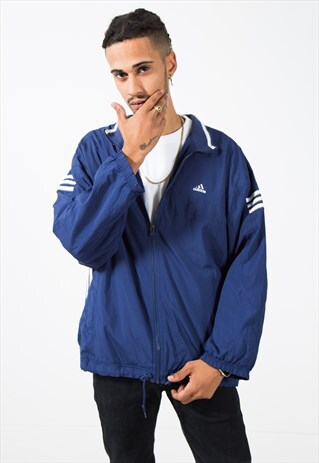 VINTAGE ADIDAS SPORT SHELL JACKET / S3029