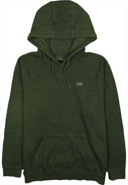 Vintage 90's VANS Hoodie Pullover Plain Green XLarge