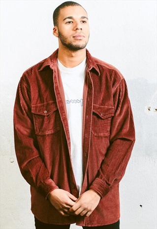 VINTAGE THICK CORDUROY SHIRT JACKET
