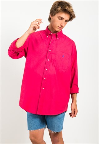 VINTAGE 80S CLASSIC POLO RALPH LAUREN SHIRT / S4944