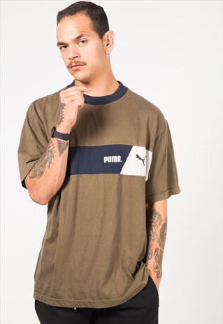 VINTAGE 80'S PUMA SPORT T-SHIRT / S0324