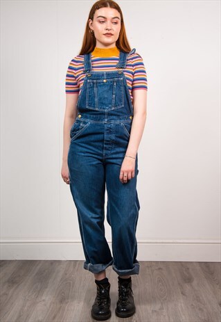 LEVI'S VINTAGE 90'S BLUE DENIM DUNGAREES