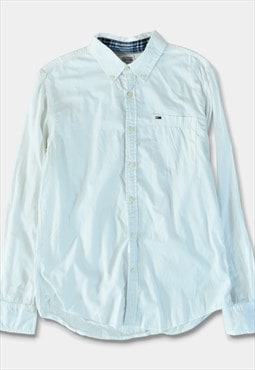 (M) 2000s's Vintage Tommy Hilfiger Shirt Logo White