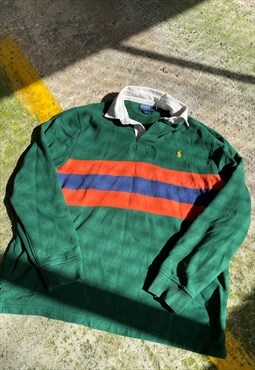Vintage Ralph Lauren Polo Long Sleeve Rugby Shirt