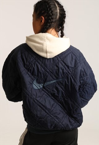 VINTAGE NIKE BOMBER REVERSIBLE JACKET