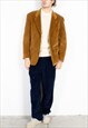 Men's Kenzo Caramel Corduroy Blazer
