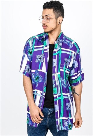 VINTAGE PATTERNED SHIRT S134
