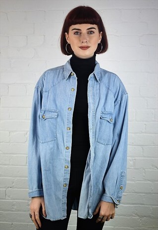 VINTAGE 90'S DENIM SHIRT
