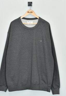 Vintage Champion Sweatshirt Grey XXXLarge 