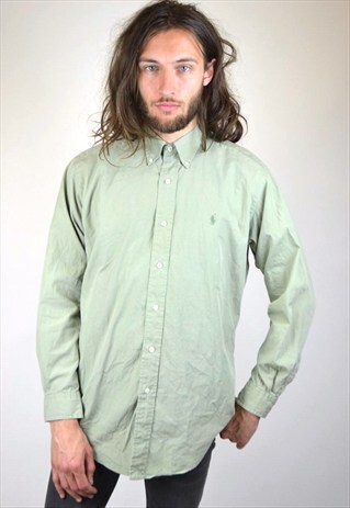 VINTAGE 90'S RALPH LAUREN YARMOUTH SHIRT