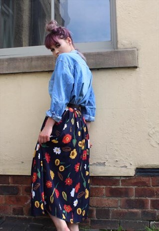 FLOWER POWER SKIRT