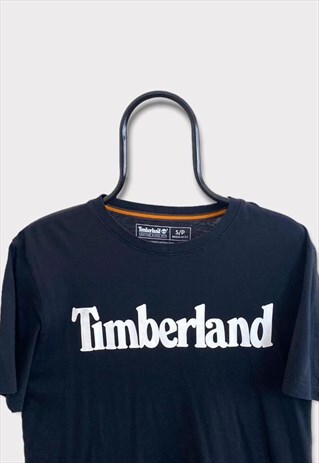 CLASSIC TIMBERLAND SPELLOUT BLACK T-SHIRT