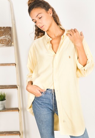 LAST UNIT SALE / VINTAGE 80S POLO RALPH LAUREN SHIRT