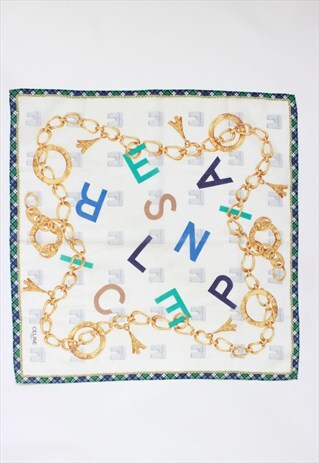 VINTAGE CELINE PARIS SCARF