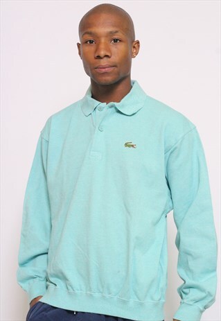 VINTAGE LACOSTE 1/4 BUTTON SWEATSHIRT