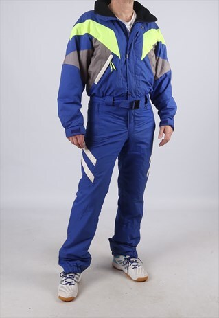 VINTAGE OBERMEYER FULL SKI SUIT SNOW SPORTS M 38" (AJCF)