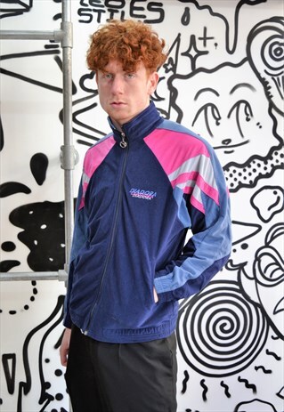 VELOUR DIADORA TRACKSUIT TOP