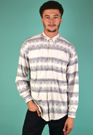 VINTAGE 90'S STRIPED SHIRT