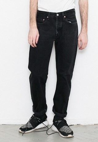 LEVI'S 501 BLACK JEANS