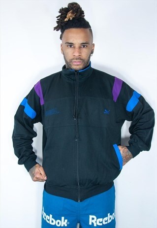RARE PUMA EMBROIDED VINTAGE JACKET